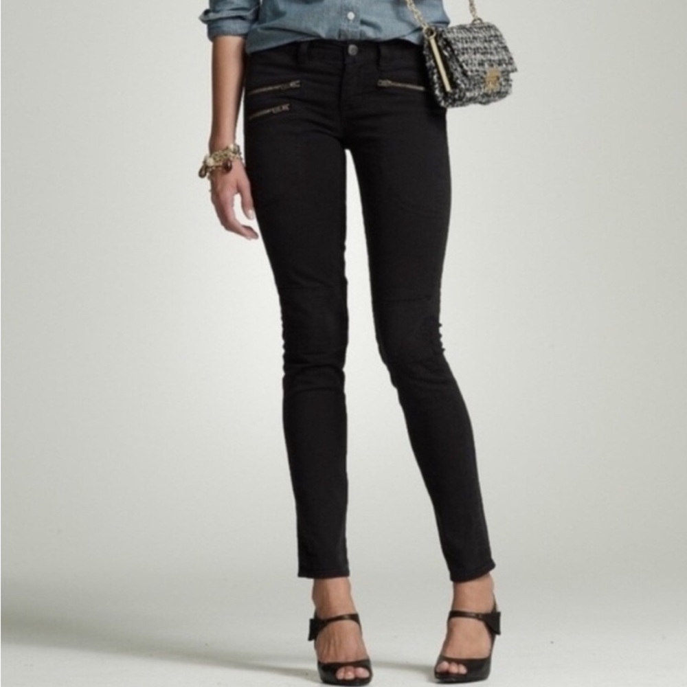 J. CREW TOOTHPICK ANKLE SKINNY PANTS